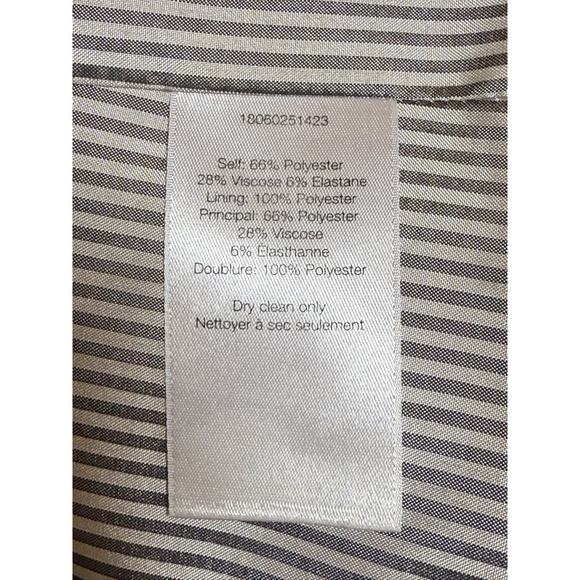 Veronica Beard Miller Navy Blue Jacket Contrast White Stitch Blazer Size 6 - Picture 13 of 16